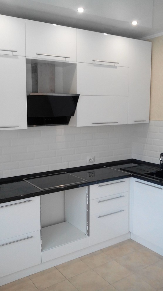 Кухня угловая 2,45х1,8 м. в скандинавском стиле 80700 р.