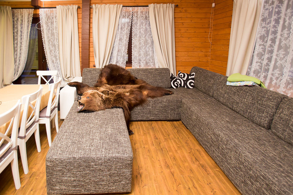 Деревянный дом из клееного бруса 300 кв.м. (СП-300)