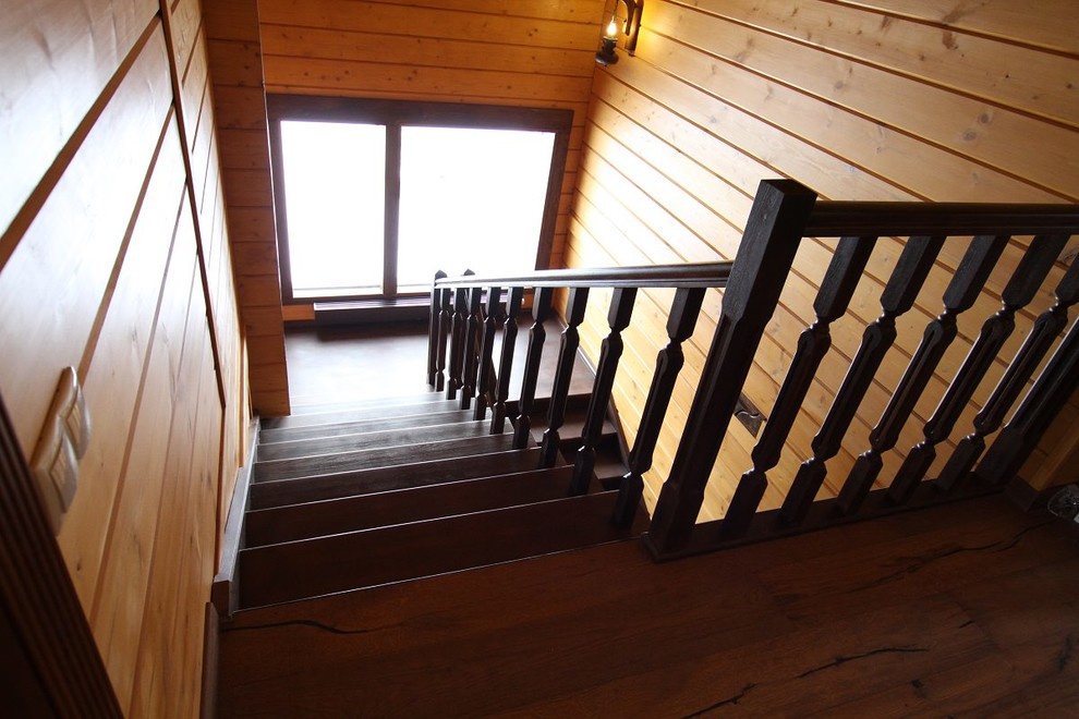 Деревянный дом из клееного бруса 265 метров (СП-265 GOOD WOOD)