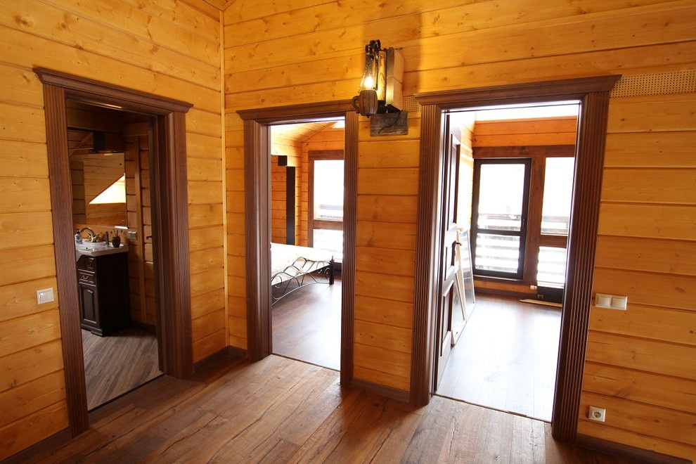 Деревянный дом из клееного бруса 265 метров (СП-265 GOOD WOOD)