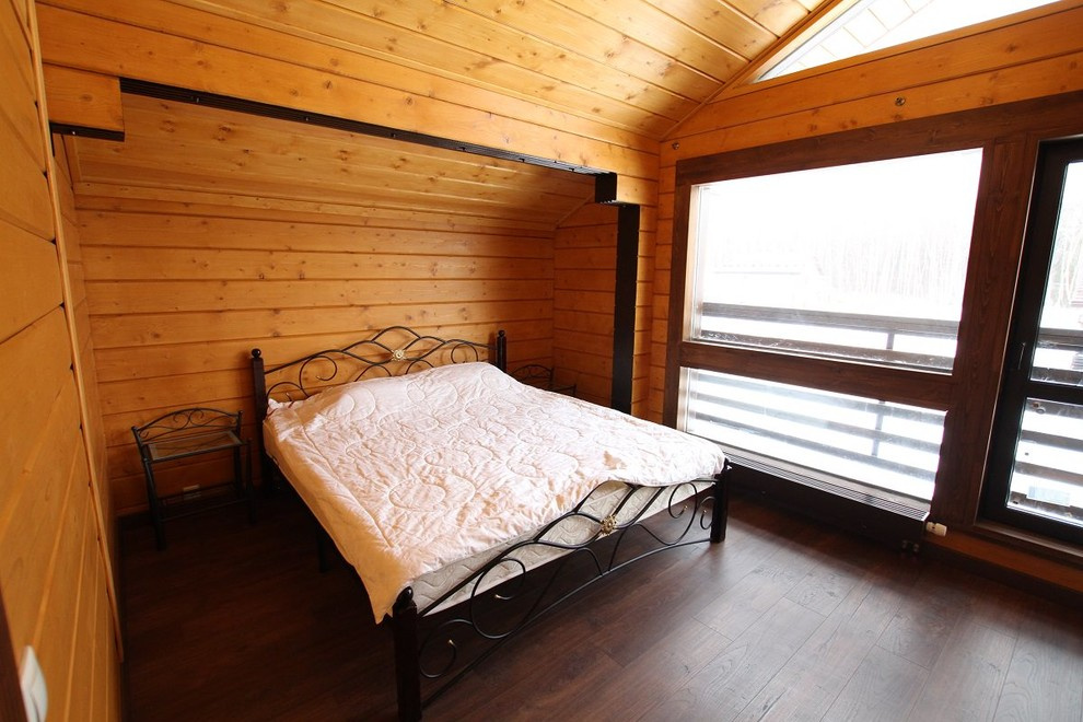 Деревянный дом из клееного бруса 265 метров (СП-265 GOOD WOOD)