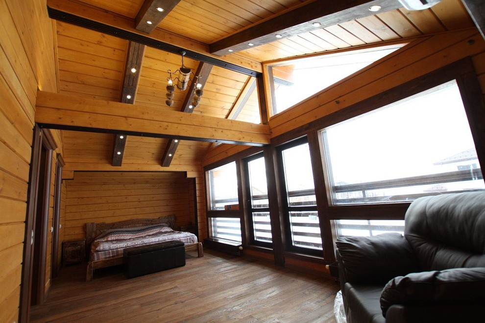 Деревянный дом из клееного бруса 265 метров (СП-265 GOOD WOOD)