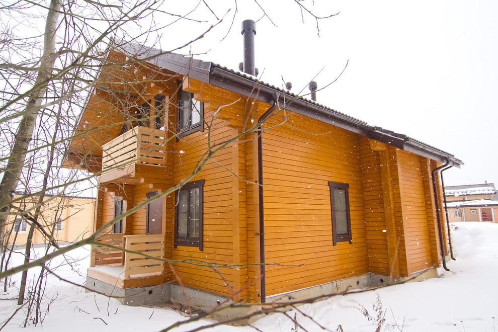 Деревянный дом из клееного бруса 237 метров (СП-237 GOOD WOOD)