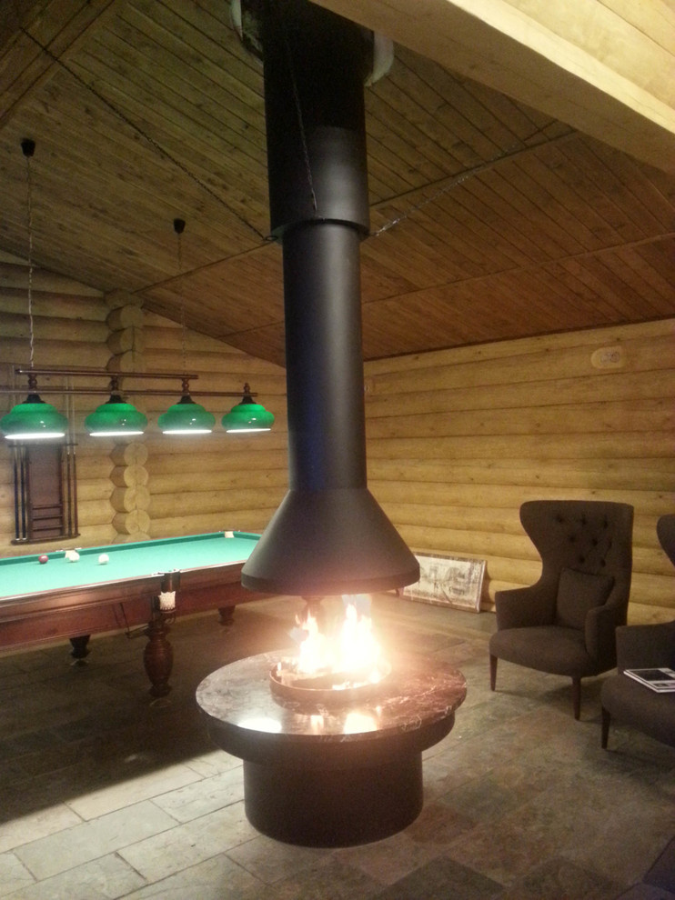 Камень в интерьере