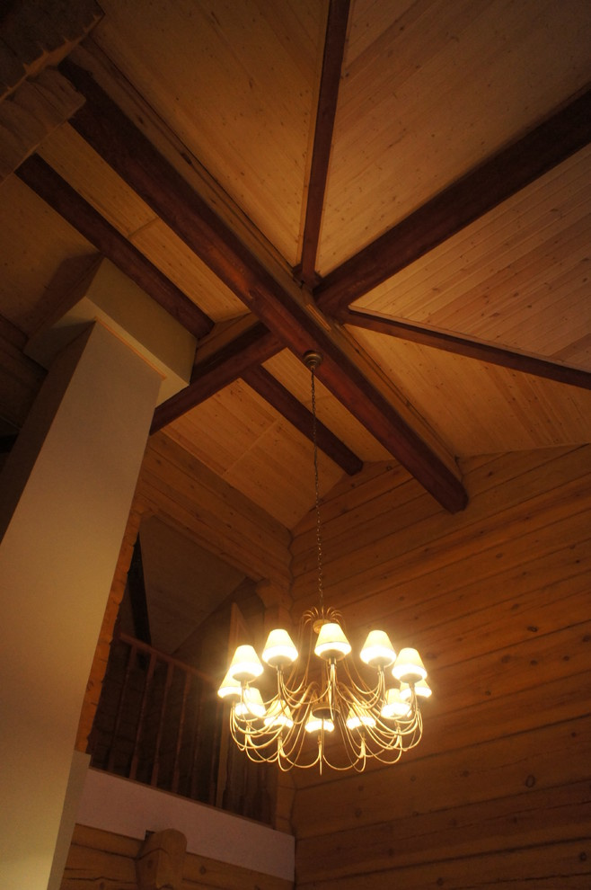 Частный жилой дом и баня на территории КП "Финский Залив" (Верхняя Сысерть)