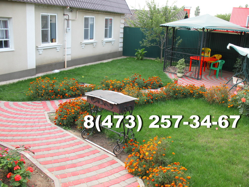 Укладка тротуарной плитки фото