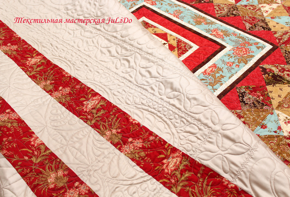 Лоскутное одеяло "Красная горка"