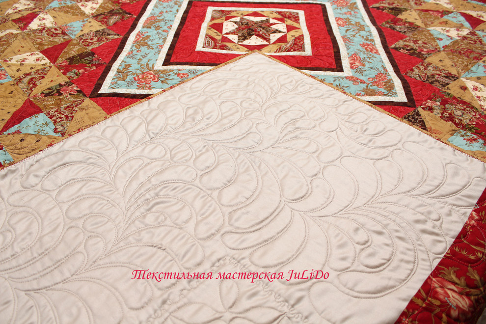 Лоскутное одеяло "Красная горка"