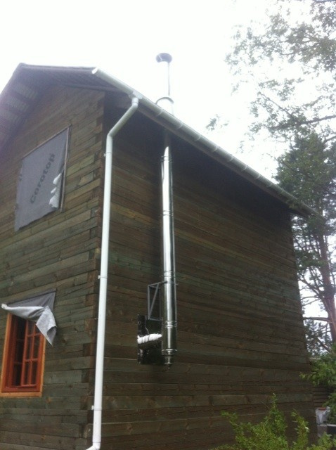 Подключение печки Jotul 602