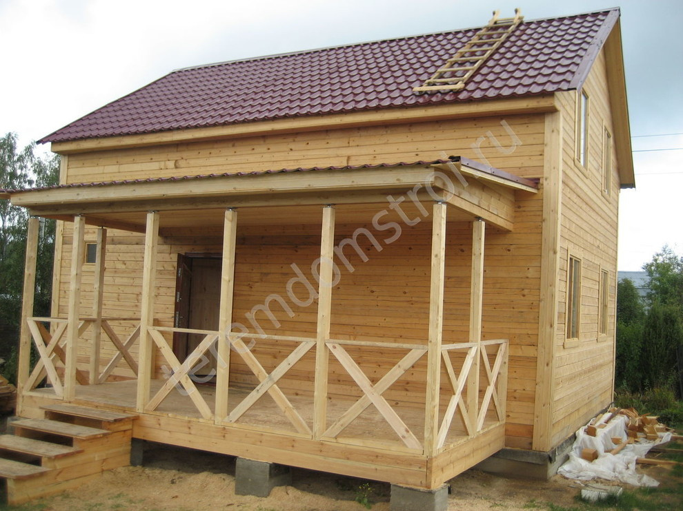 Дома из бруса