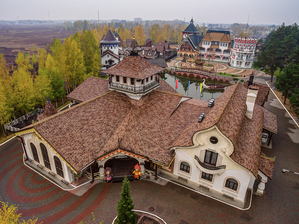 Аэросъёмка развлекательно-гостиничного комплекса