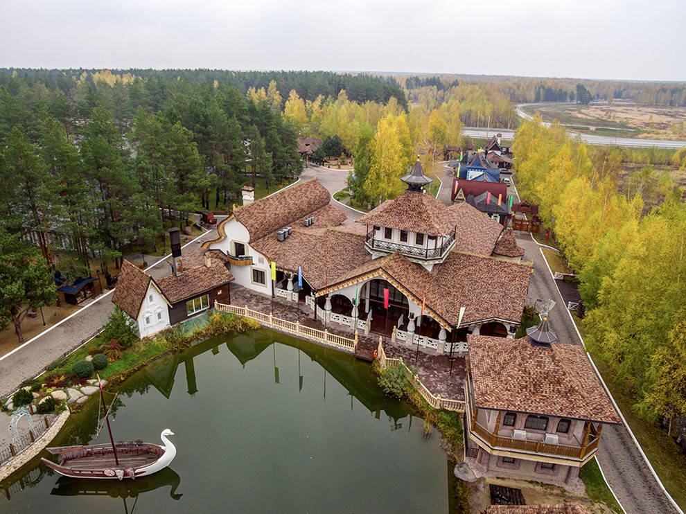 Аэросъёмка развлекательно-гостиничного комплекса