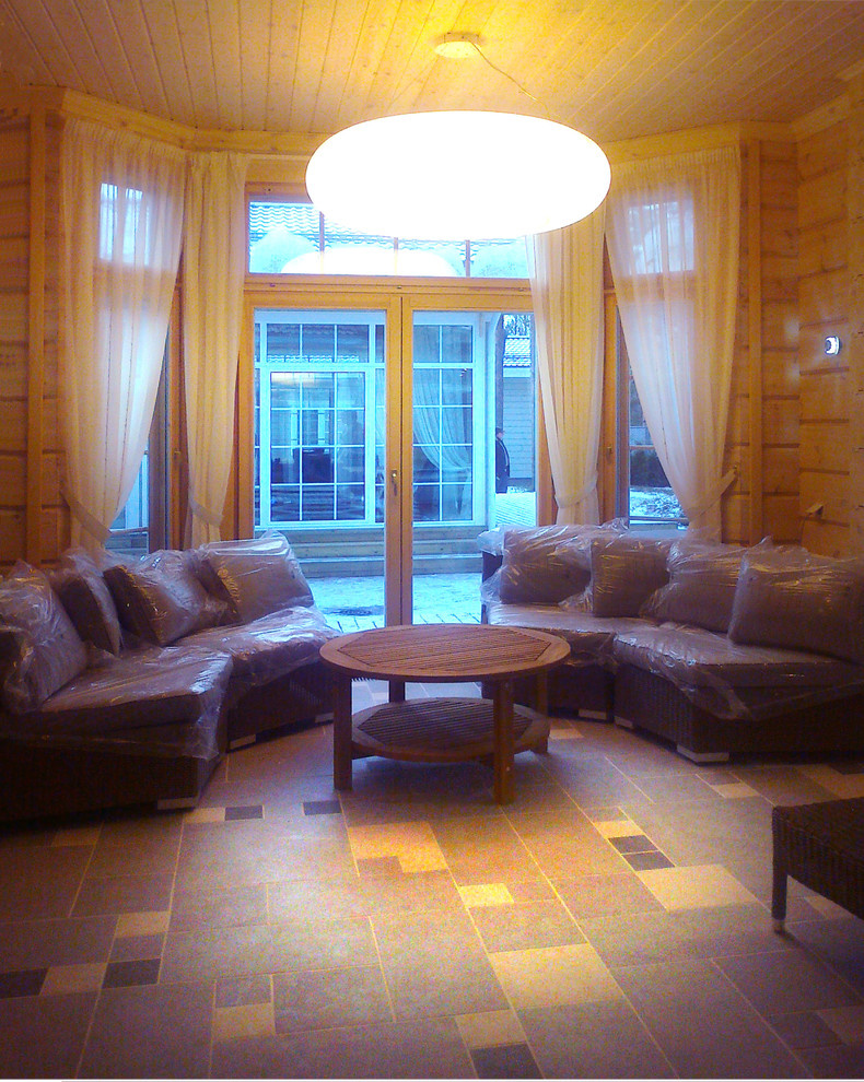 Загородный частный бассейн в поселке Медное озеро