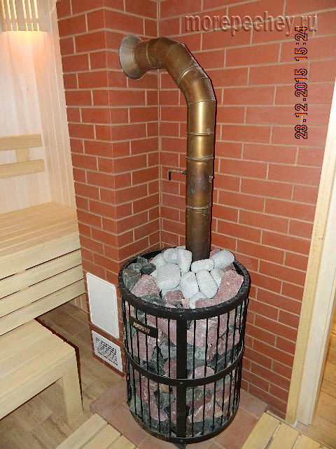 Банная печь-каменка