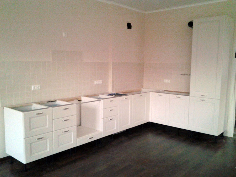 Сборка кухни