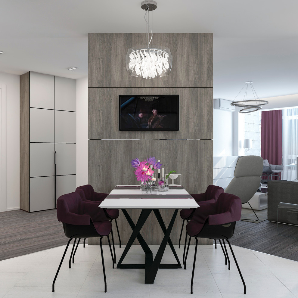 Кухня " Light gray kitchen"