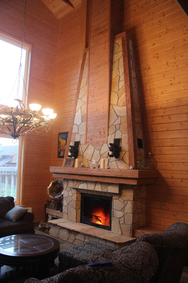 Обложка проекта: Камин Шале