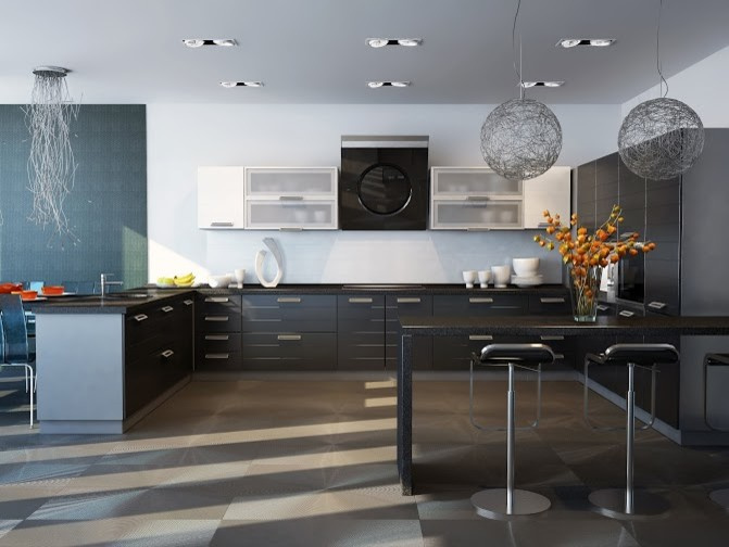 Современные кухни