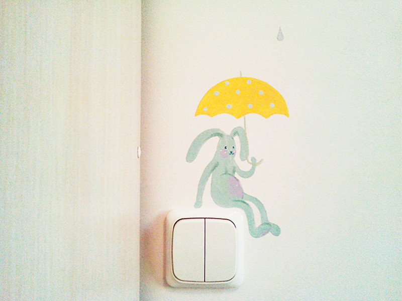 Little girl's tiny pink room