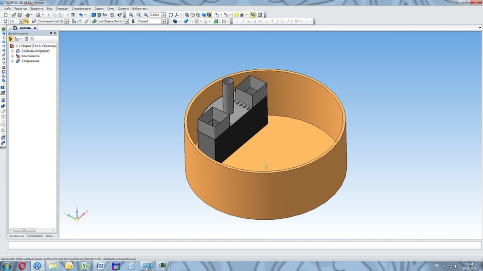 Терраса из лиственницы, баня