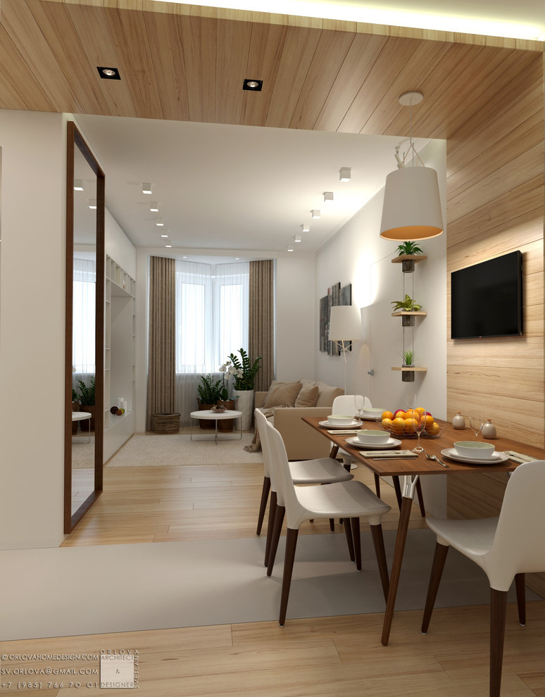 ДИЗАЙН-ПРОЕКТ КВАРТИРЫ В НОВОЙ МОСКВЕ 54 м²