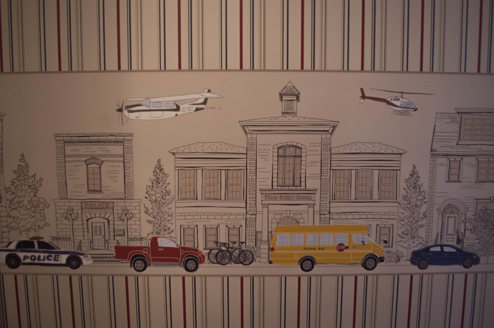 Обои для детской с Городской тематикой