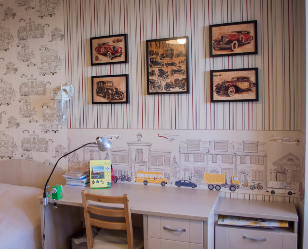 Рабочее место для школьника. Фото-коллекция ретро-машин.