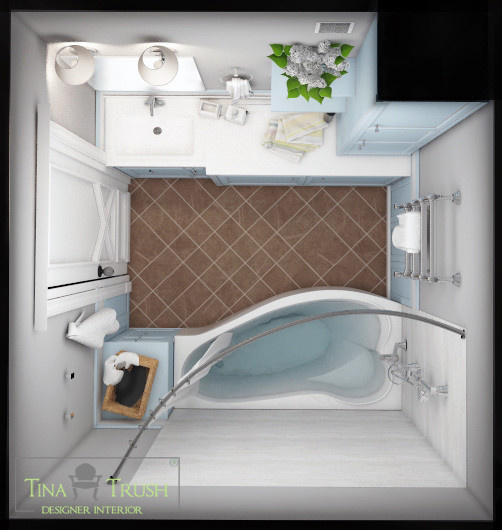 Уютная Ванная комната