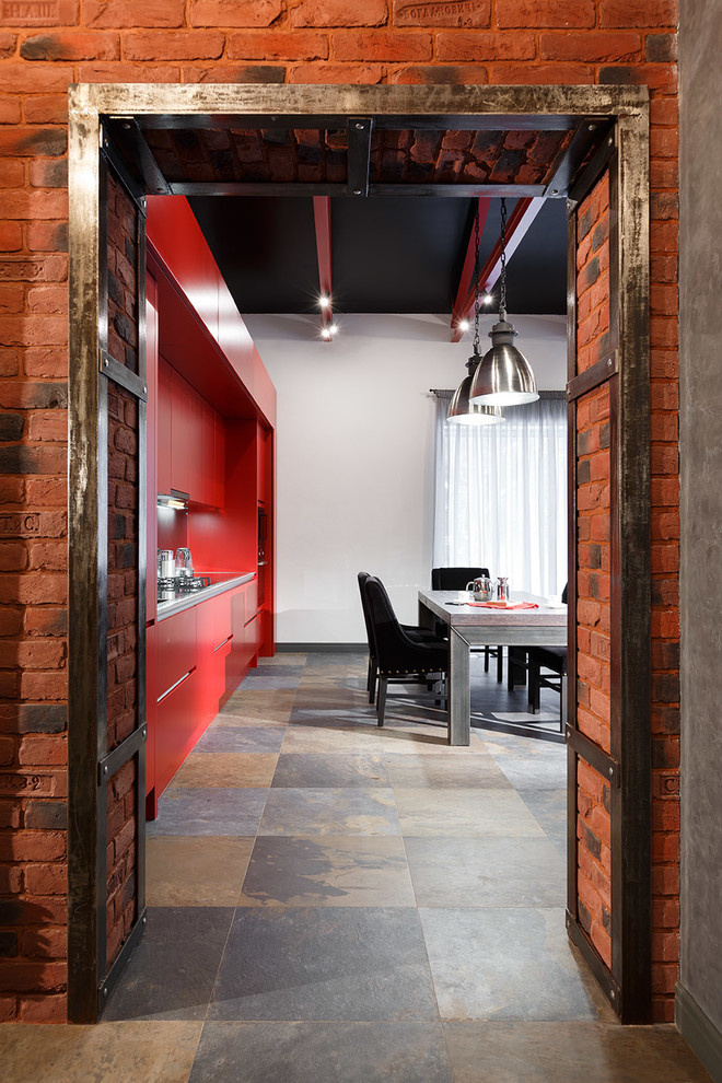 Реализованный проект загородного дома в стиле Лофт