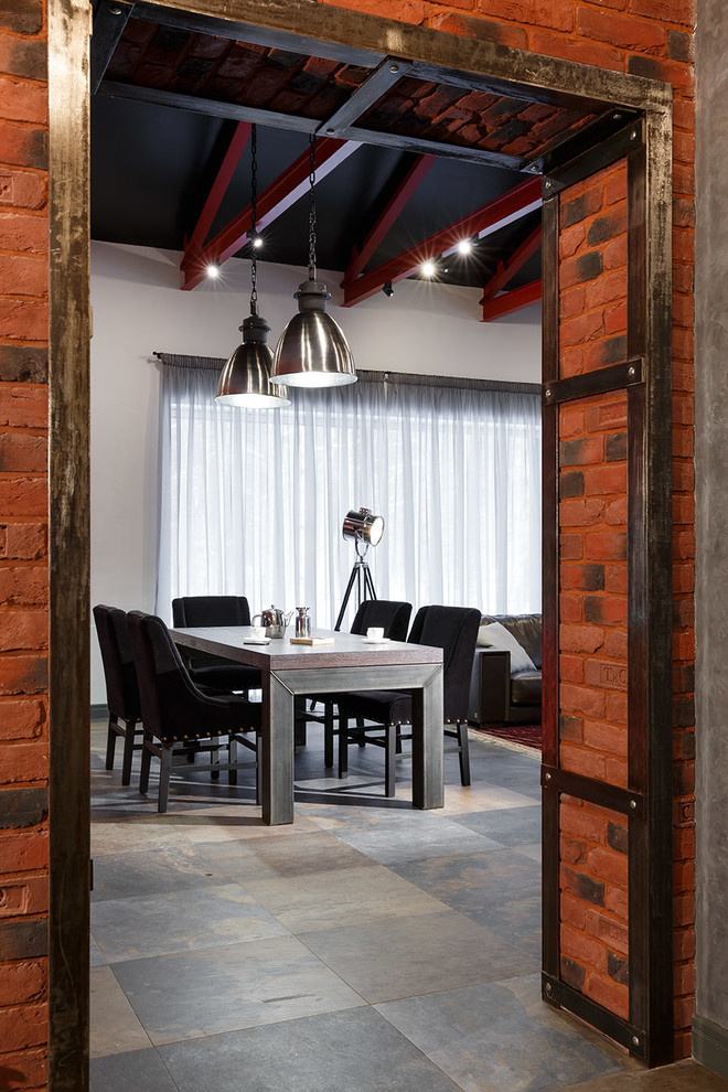 Реализованный проект загородного дома в стиле Лофт