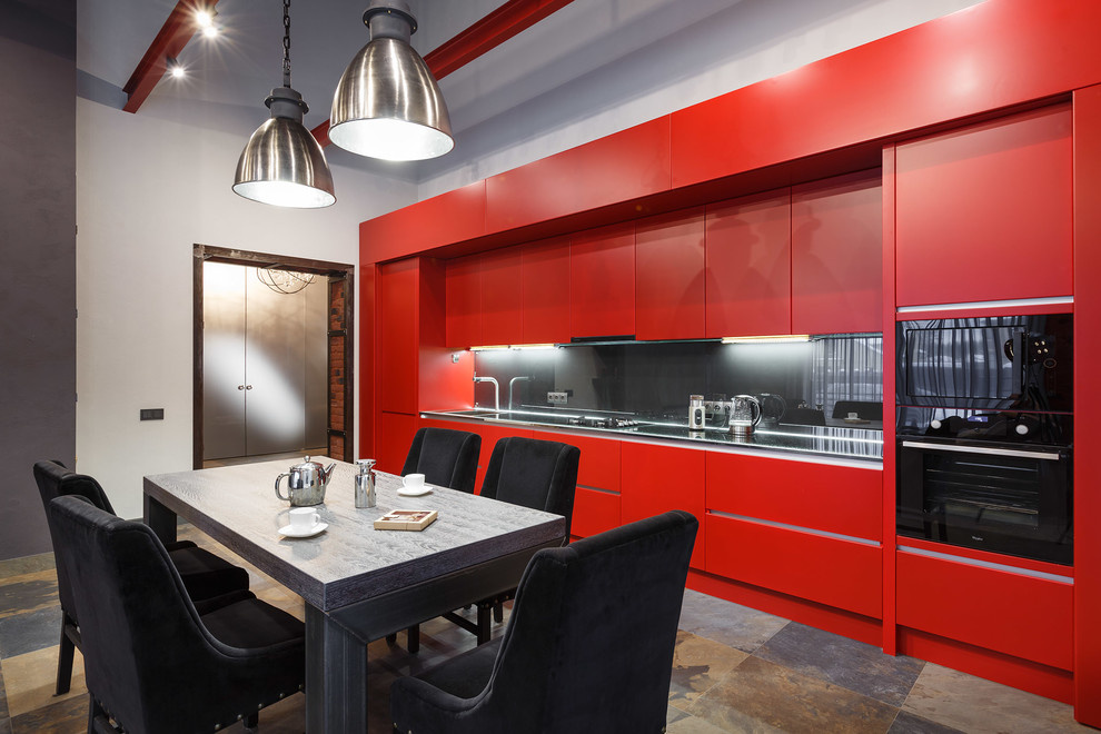 Реализованный проект загородного дома в стиле Лофт