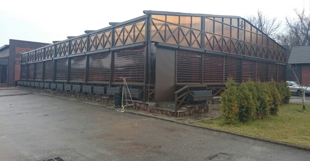 Обложка проекта: Веранда в санатории под Самарой