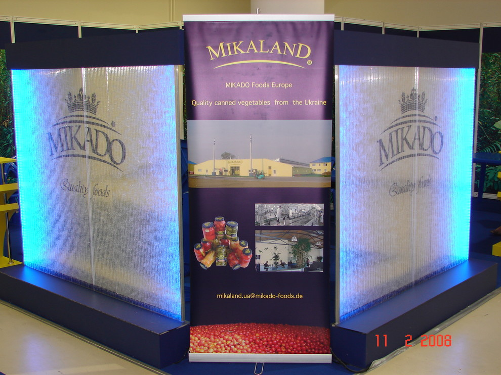 Водно-пузырьковые панели