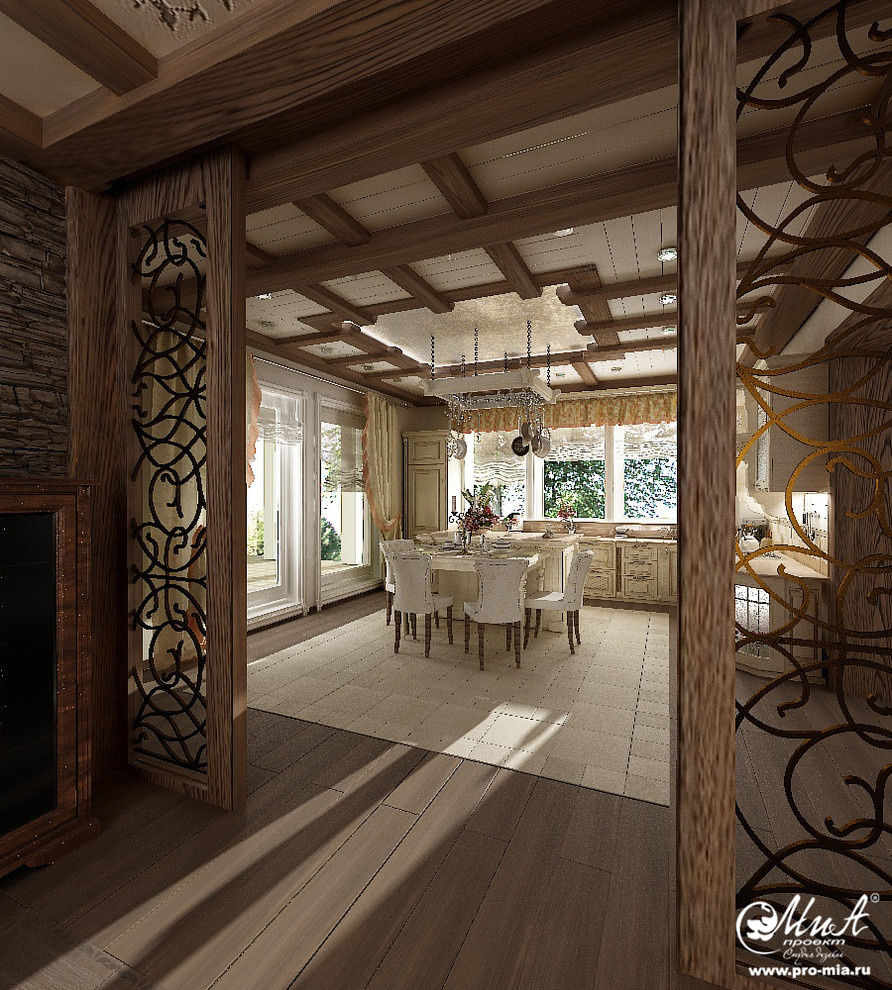 Коттедж в стиле "Шале"