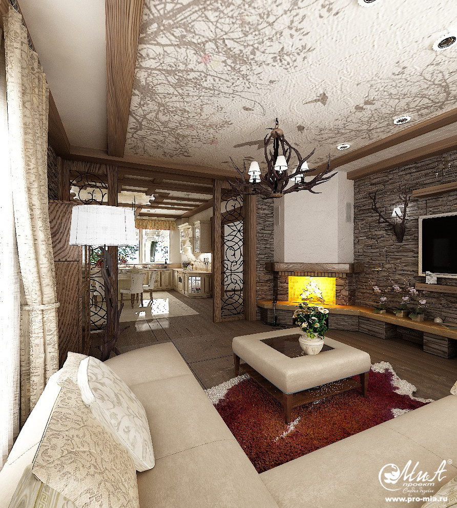 Коттедж в стиле "Шале"