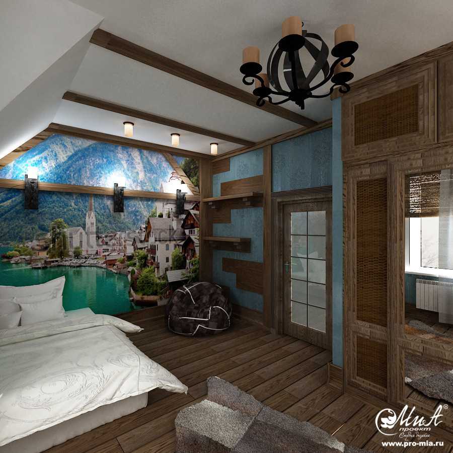 Коттедж в стиле "Шале"