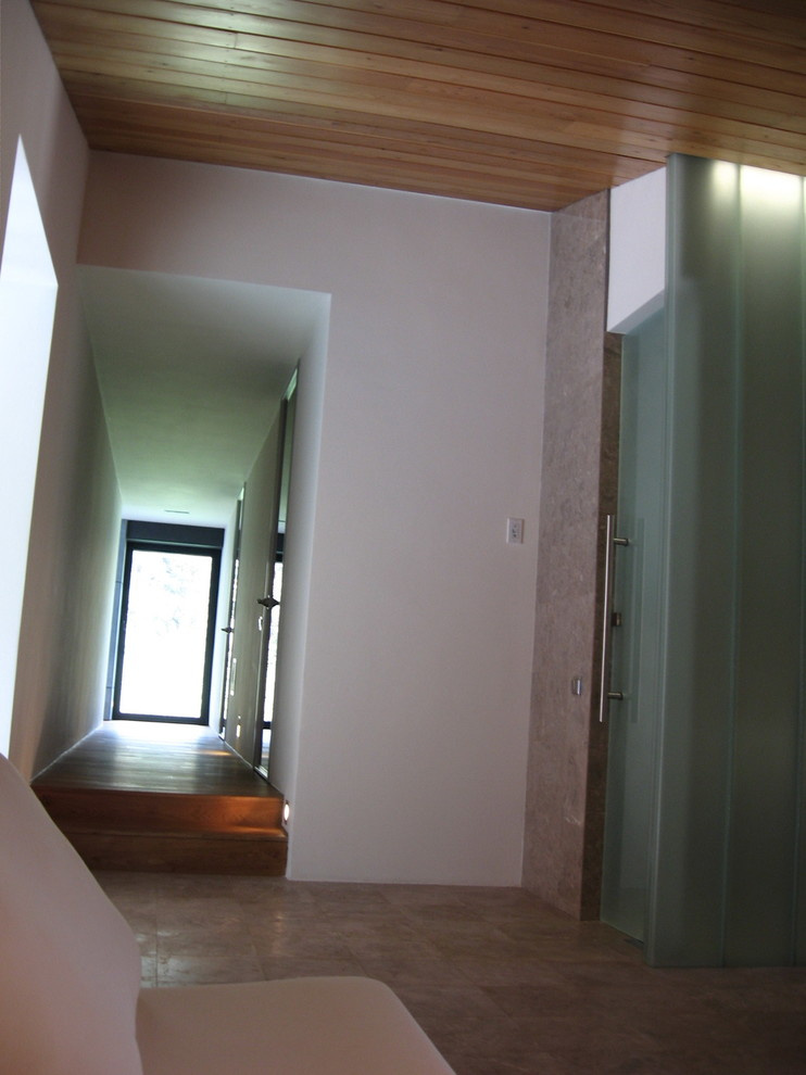 Дом в соснах у пруда