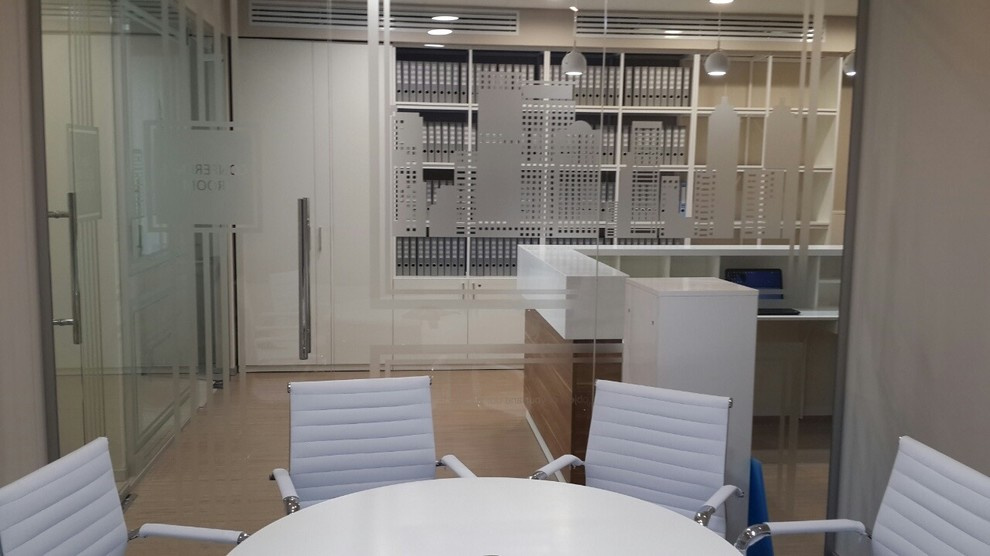 Realized interior of an office in Kiev