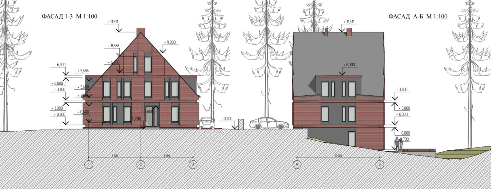 Жилой дом. Янтарный Бор
