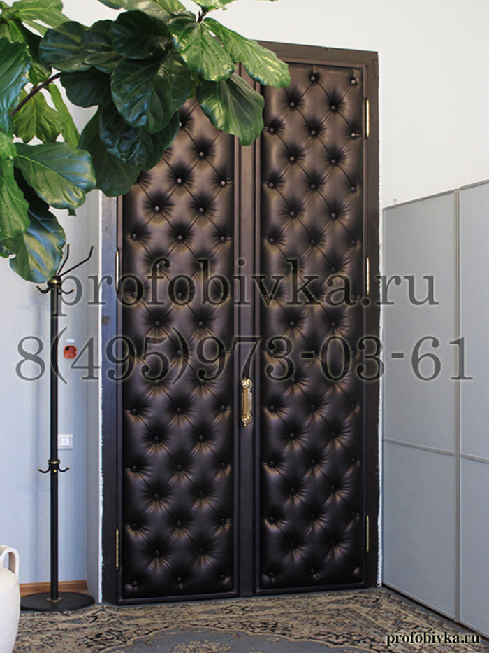 Дверь в каретной стяжке