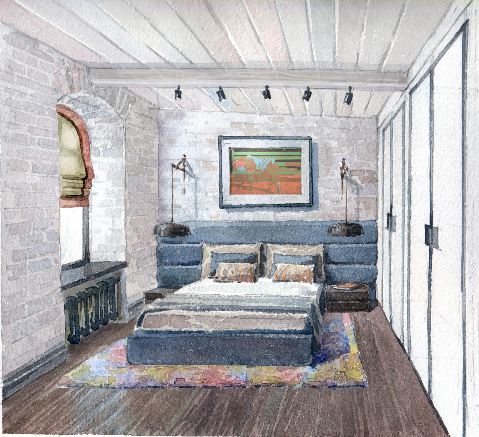 Лофт в старинном доме