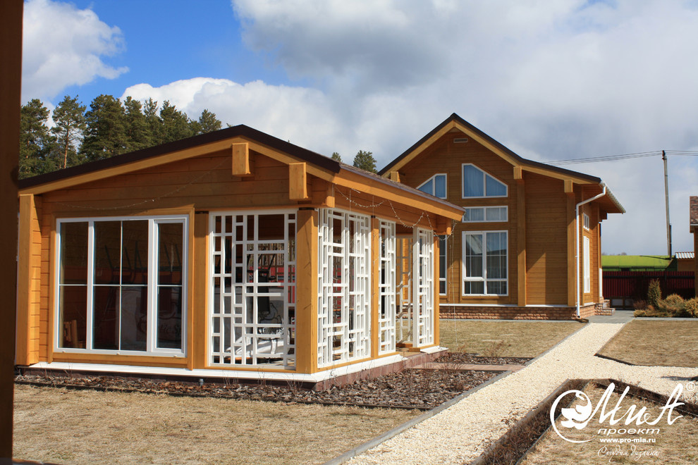 Обложка проекта: Private apartments in the village Makarovka