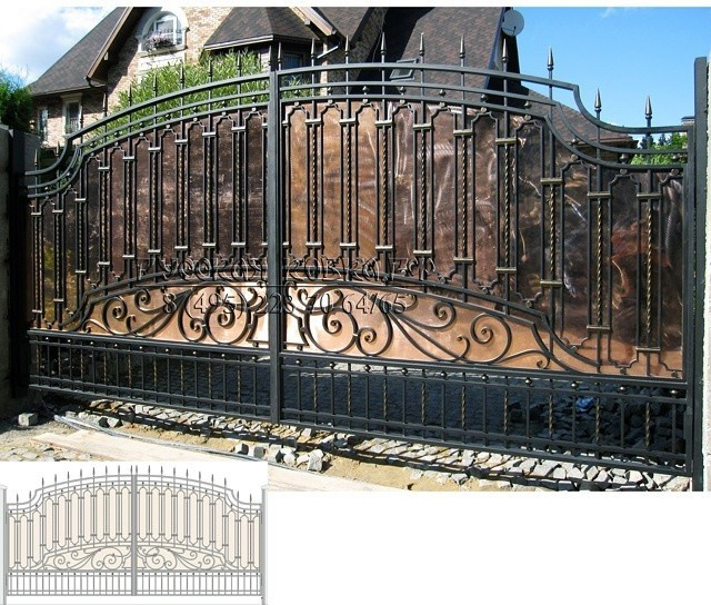Обложка проекта: Кованые ворота
