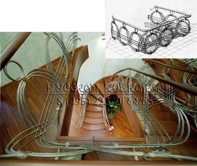 Лестничные ограждения