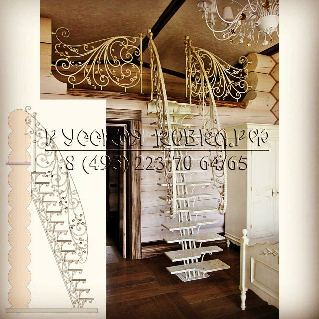 Лестничные ограждения