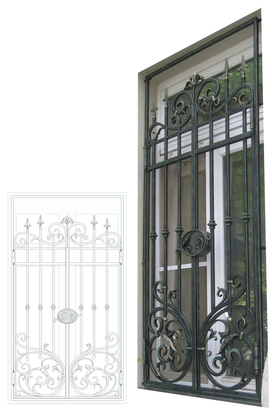 Обложка проекта: Оконные решетки