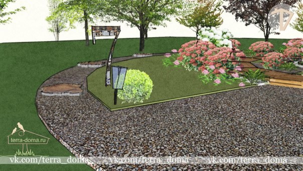 Выставочная ландшафтная экспозиция. Проект "Ход времени"