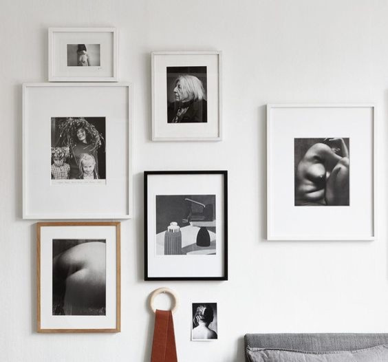 Фотография в интерьере / Черно-белые фотографии и скандинавский стиль