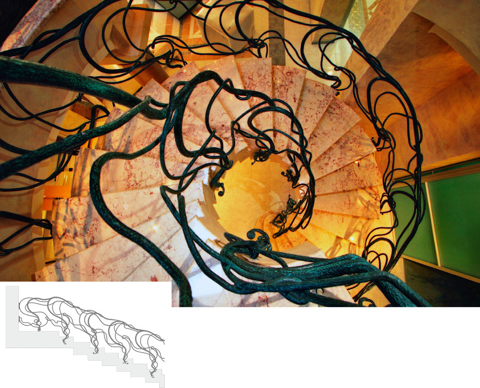 Обложка проекта: Лестничные ограждения