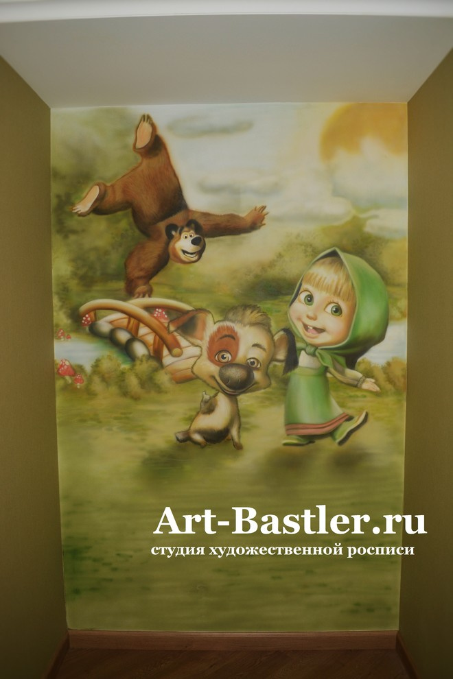 Обложка проекта: Маша и Медведь